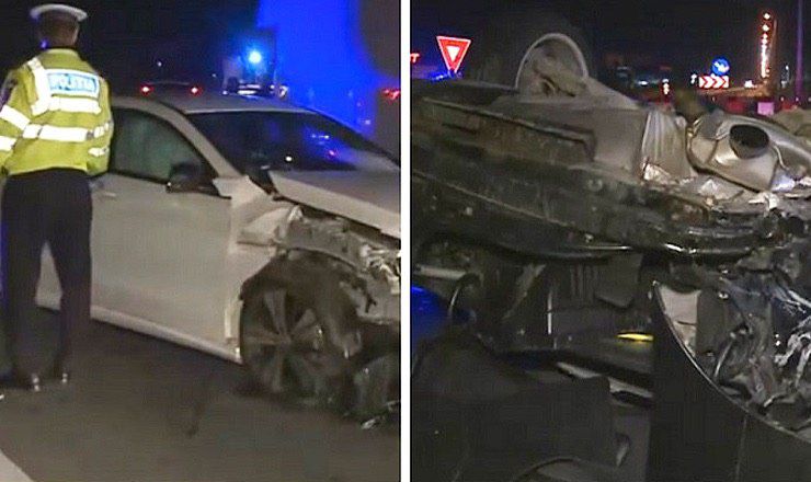 Водитель из Республики Молдова, виновный в ДТП, сразу скрылся с места происшествия. 