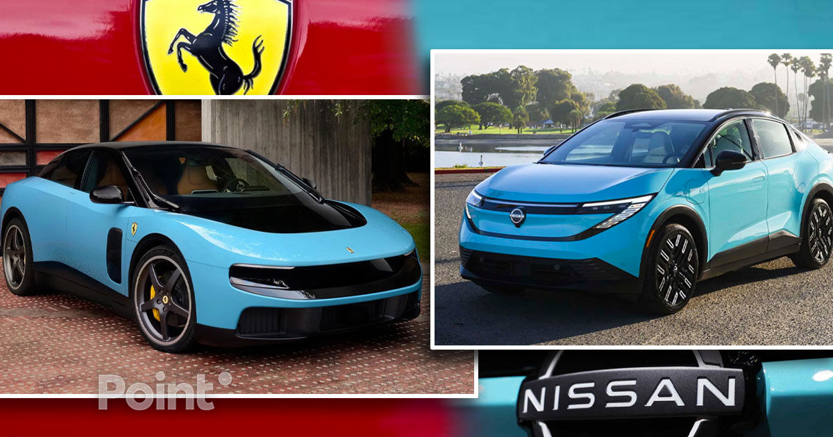 В Интернете сравнили электромобиль Ferrari за €550 тысяч с Nissan.