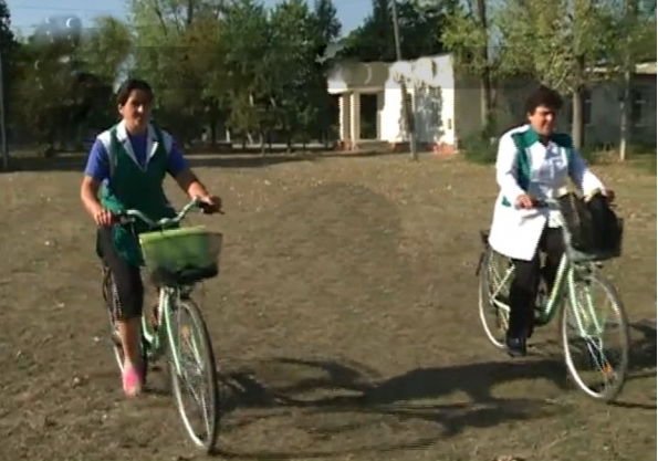 К велосипедам удалось привыкнуть не сразу.
