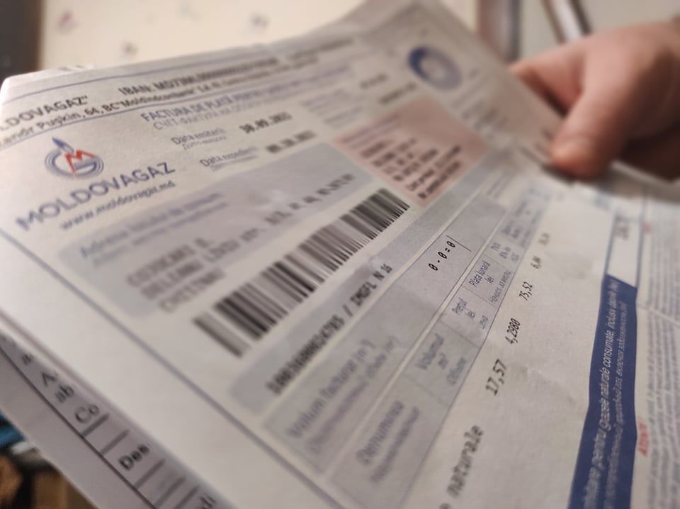 В «Молдовагаз» пояснили, что делать при получении ошибочной квитанции.
