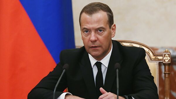 Премьер-министр России Дмитрий Медведев.