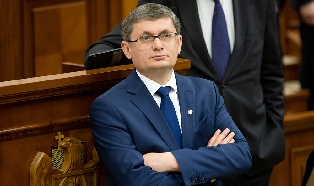 Председатель парламента Игорь Гросу. 