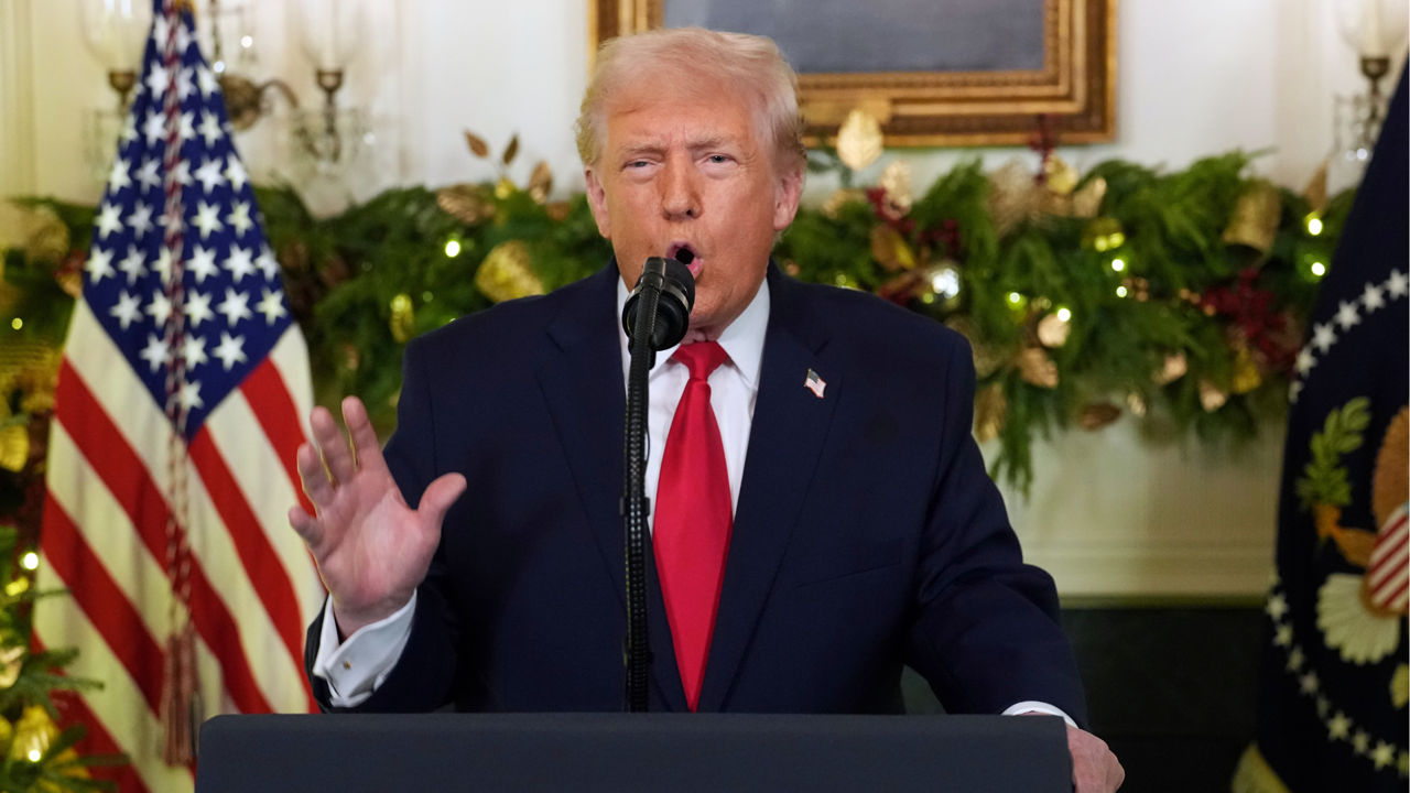 Во время своего обращения к нации Трамп не затронул ни Украину, ни Венесуэлу.