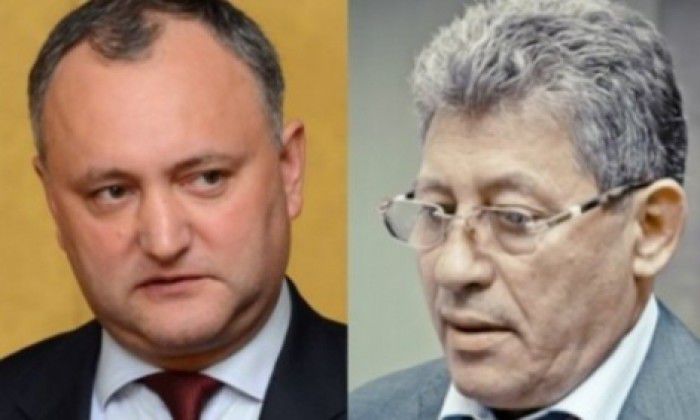Dodon îi dă asigurări liberarului că odată ce socialiștii vor veni la guvernare, nu-și va schimba ideile promovate. Foto: hotnews.md