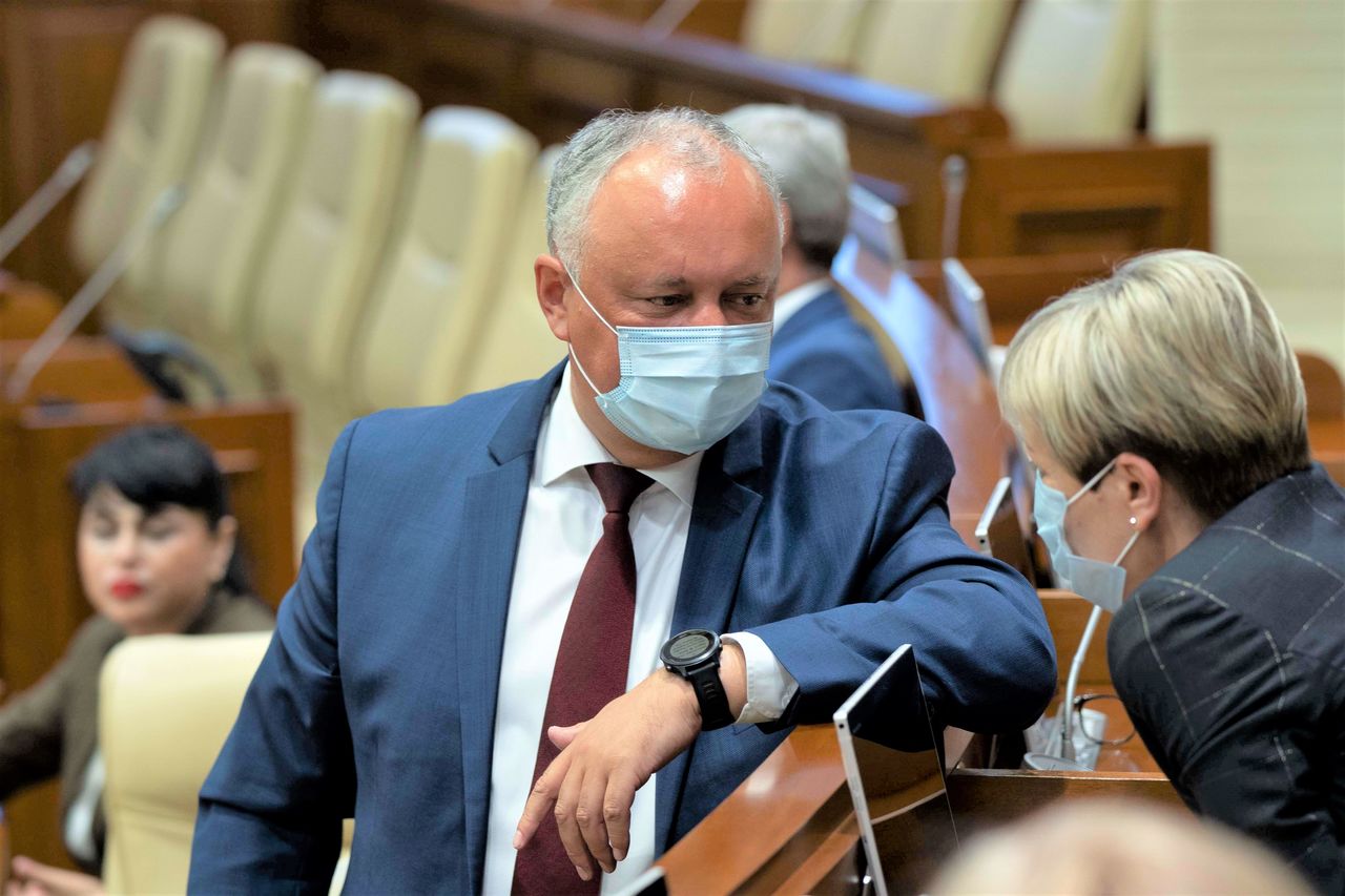 Додон о программе PAS: Очень амбициозна, хотим увидеть ее в действии. Фото: Point.md.