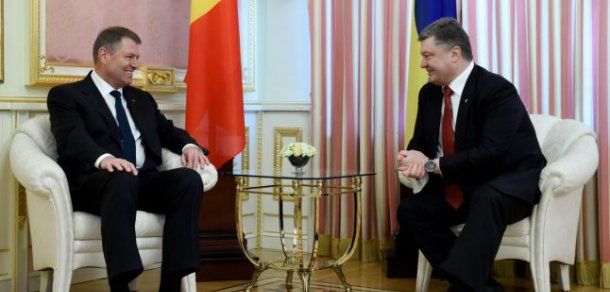 Iohannis și Poroșenko, solidari împotriva agresiunii moscovite. Foto: adevarul.ro