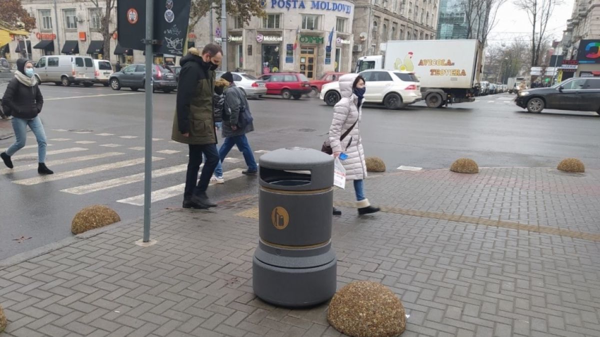 На проспекте Штефана чел Маре появятся 50 новых урн.