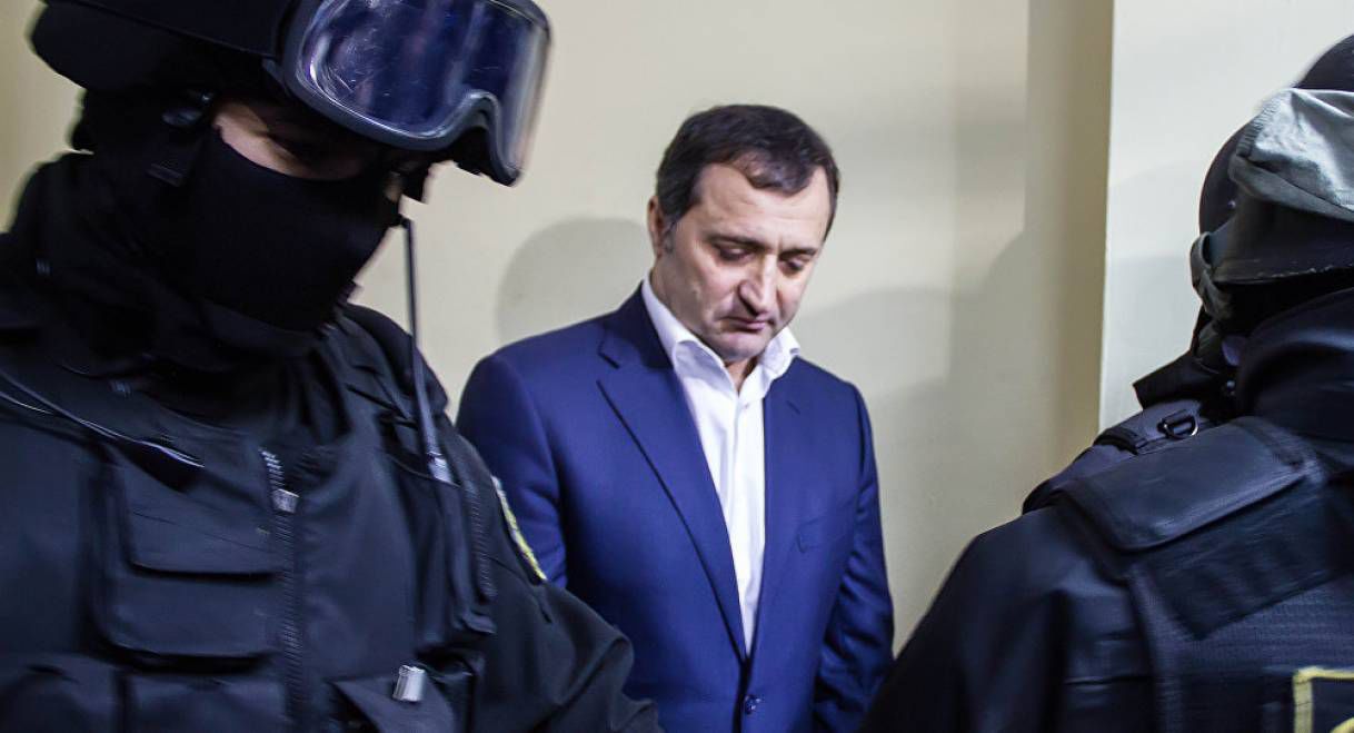 Vlad Filat pledează nevinovat și în discursul său public a susținut că este vorba despre o răfuială politică pusă la cale de prim-vicepreședintele PDM, Vlad Plahotniuc. Foto: sputnik.md/ Vladimir Polusatov