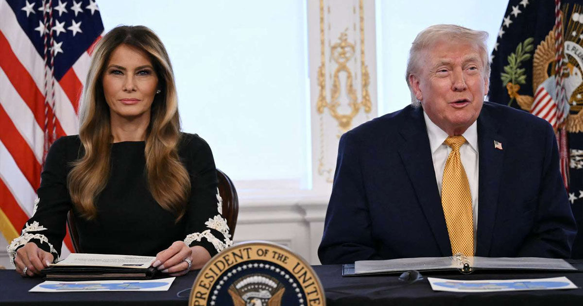 Trump, despre reacția Melaniei la dansul său: Soția mea urăște când fac asta.