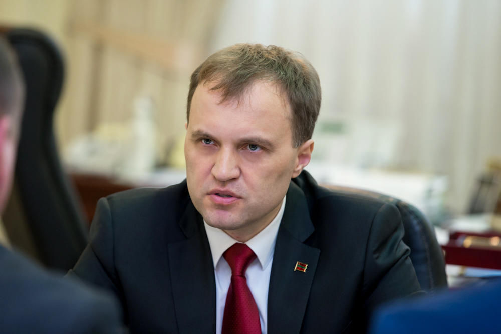 Лидер Приднестровского региона Евгений Шевчук.