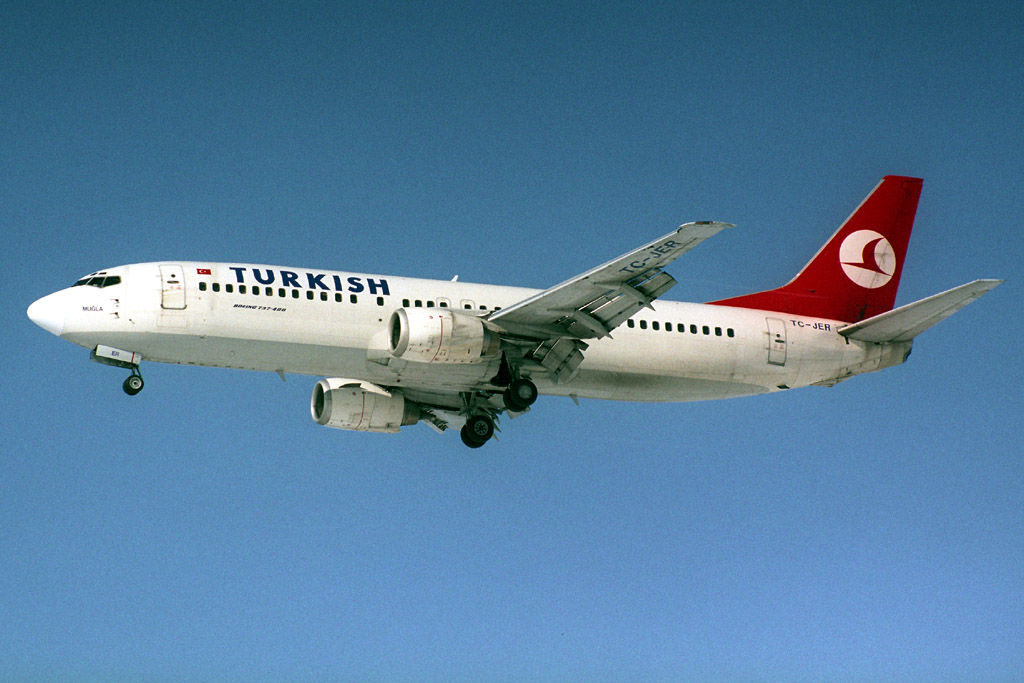 Самолет Turkish Airlines