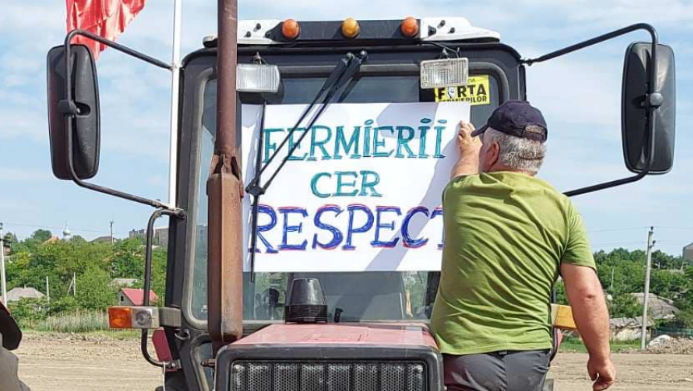 Fermierii din Rezina se alătură protestelor din 12 iunie.