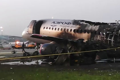 Экипаж сгоревшего SSJ-100 не выпустил закрылки при заходе на посадку.