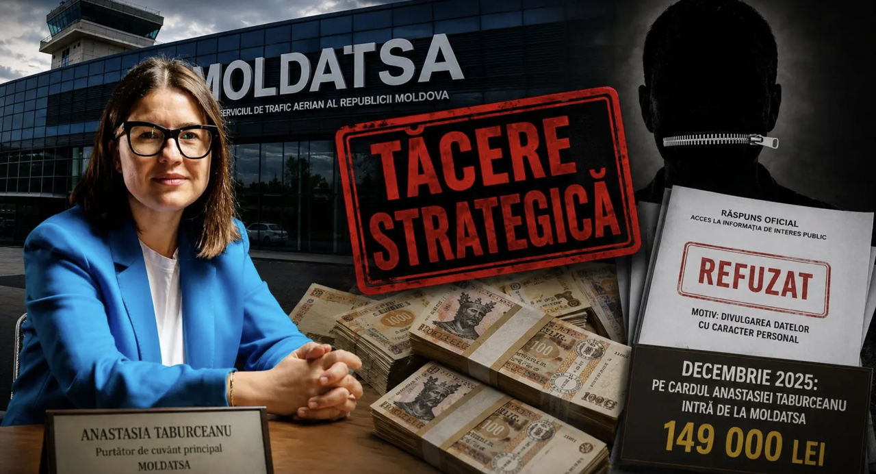 MoldATSA отказалась раскрыть сведения о зарплате и работе Анастасии Табурчану.