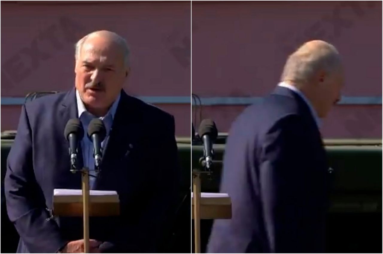 Лукашенко выступил перед группой бастующих рабочих Минского завода колесных тягачей (МЗКТ).