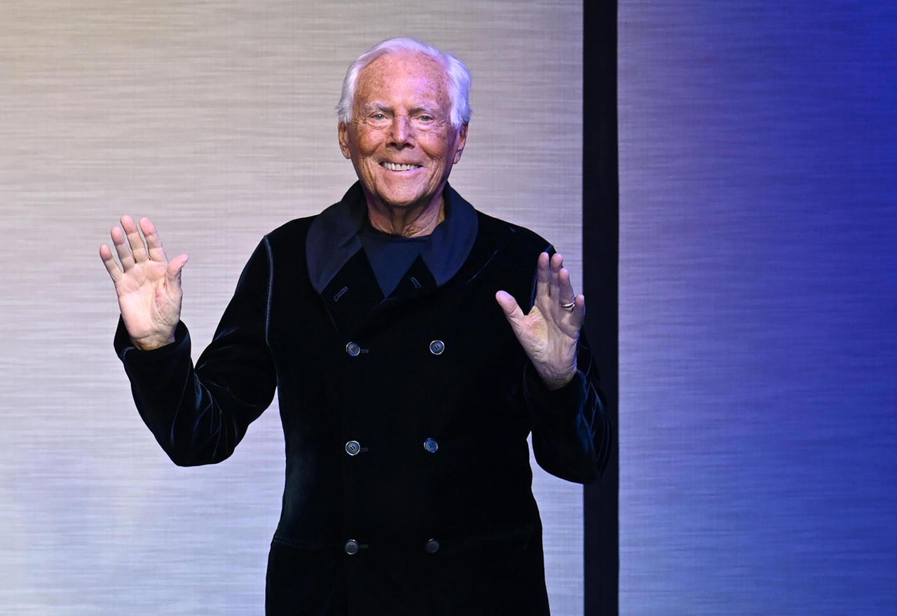 Testamentul lui Giorgio Armani a fost deschis în Italia.