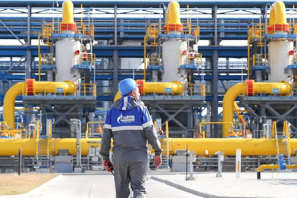 "Газпром" с начала года снизил добычу газа на 14,6%.