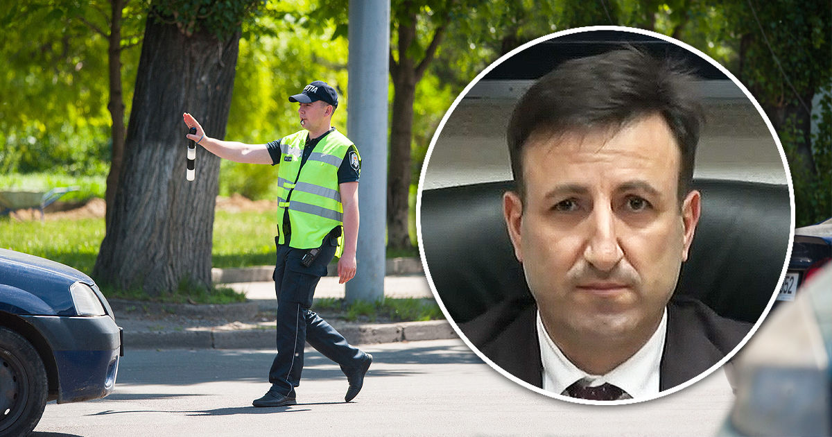 Глава Генерального инспектората полиции Виорел Чернэуцану назвал зарплату сотрудника полиции. Коллаж Point.md.