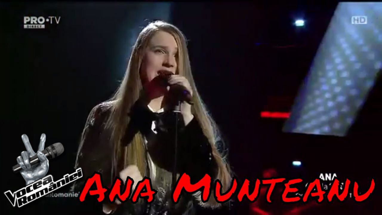 Moldoveanca Ana Munteanu, în finala concursului Vocea României
