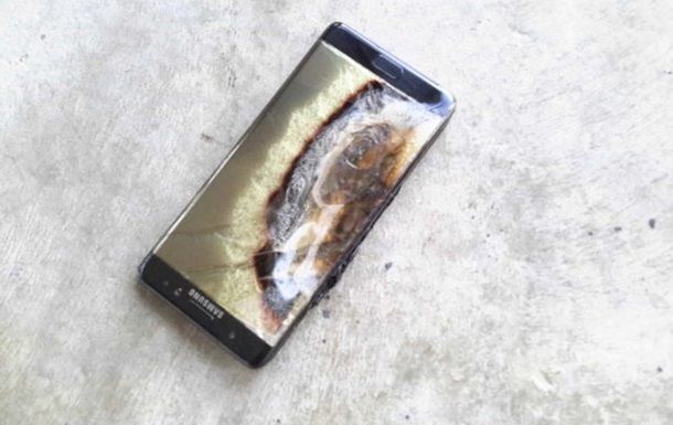 Сгоревший Galaxy Note 7 принес отелю убытков на $1400.