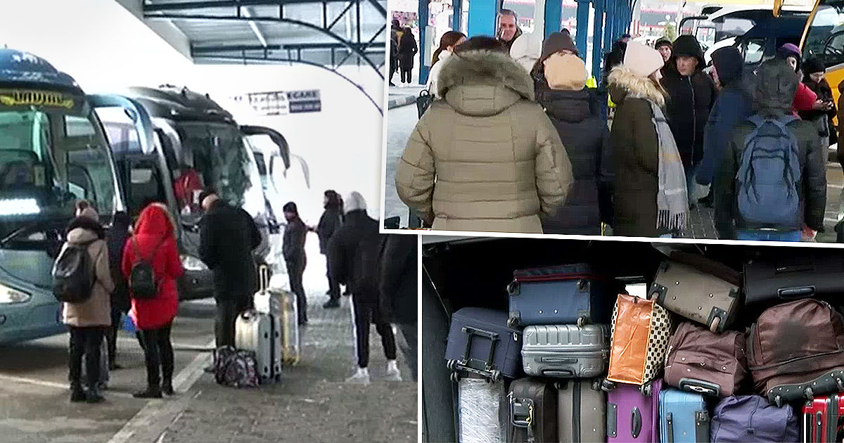 Вокзалы переполнены студентами, возвращающимися на учебу в Румынию. Коллаж: Point.md