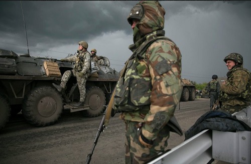 Со стороны украинских силовиков на данный момент потерь нет. О потерях другой стороны не сообщается.  Фото: РИА Новости