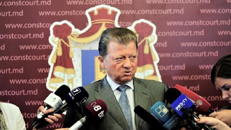 Бывший председатель КС Владимир Цуркан.