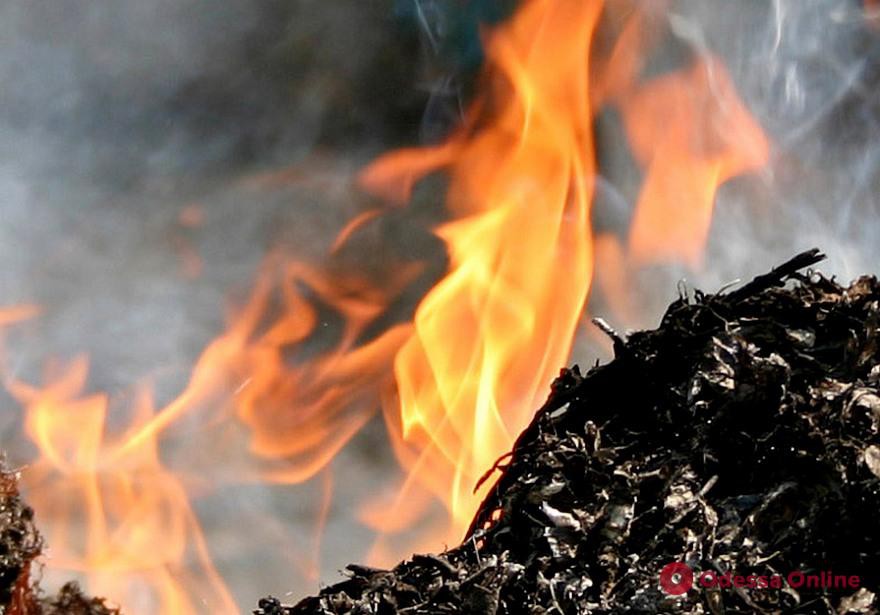 В Вулканештах вновь загорелась мусоросвалка. 