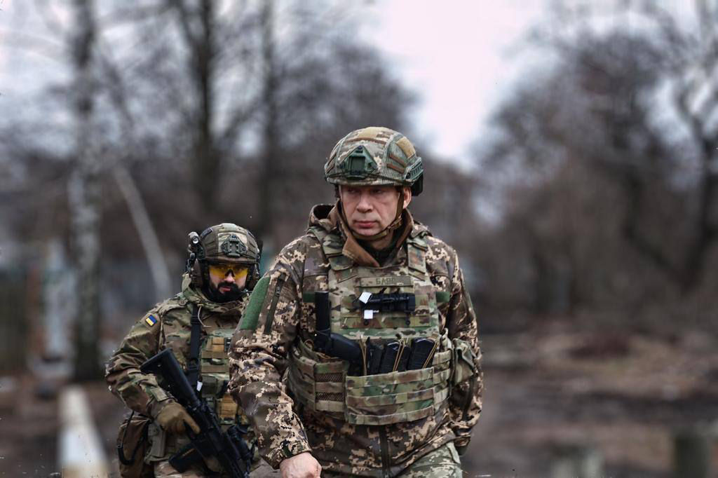 Командующий украинскими сухопутными войсками Александр Сырский.
