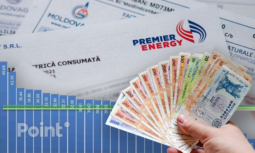 Moldova, cea mai scumpă țară din Europa în ceea ce privește prețurile la energia electrică pentru populație.
