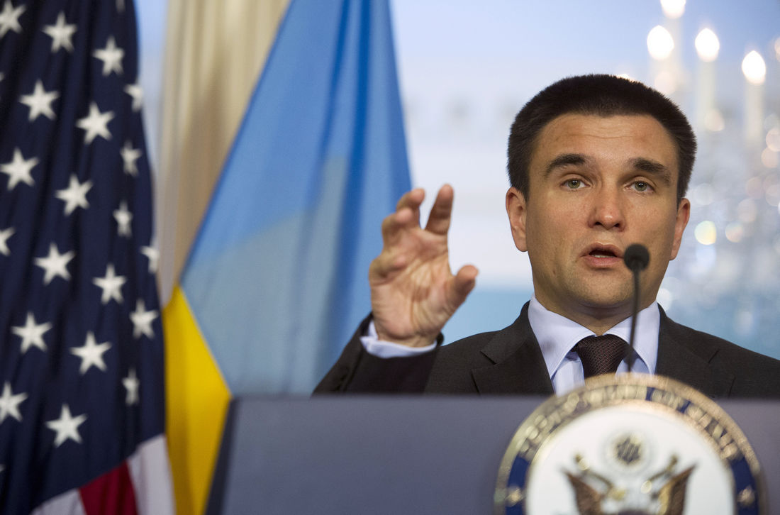 Министр иностранных дел Украины Павел Климкин.