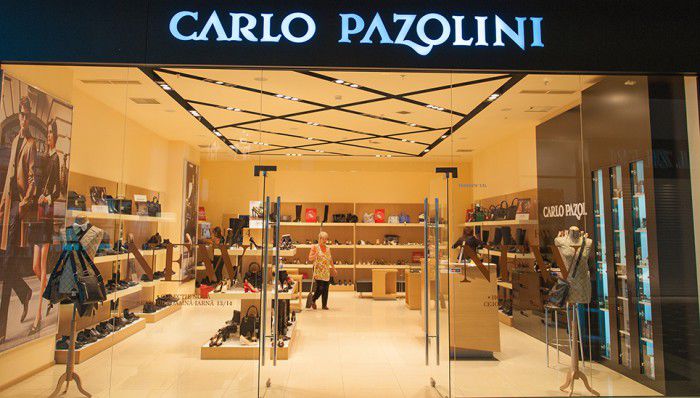 Fondatorul brandului Carlo Pazolini a fost arestat. Foto: shoppingmalldova.md