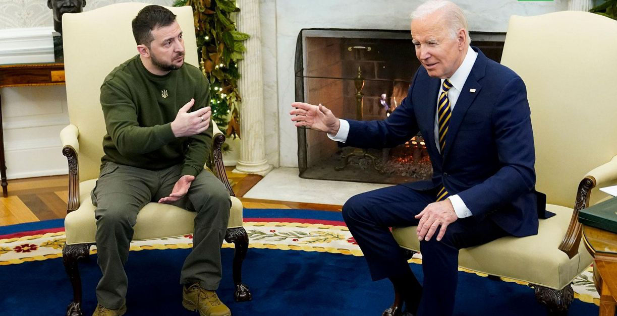 Politico: Зеленский просил у Байдена танки и самолеты, но позиция США неизменна.