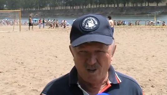 Евгений Павлов-Бубис, президент молдавской ассоциации пляжного футбола.