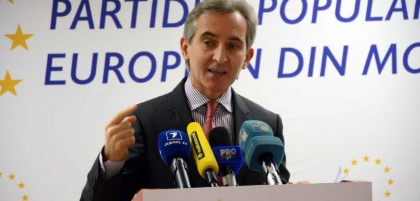 Iurie Leancă este candidatul oficial din partea Partidului Popular European din Moldova. Foto: oficial.md