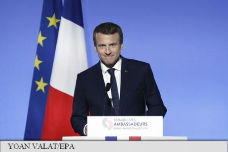 Emmanuel Macron vrea refondarea Uniunii Europene.