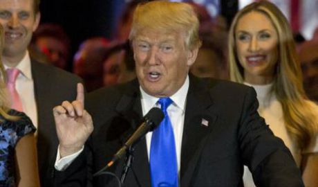 Donald Trump s-a arătat convins de victoria sa la alegerile prezidenţiale din noiembrie. Foto: AP