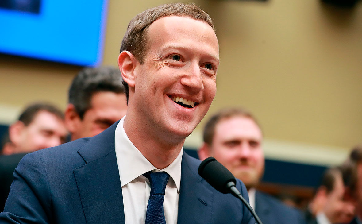 Гендиректор Facebook и Instagram Марк Цукерберг.
