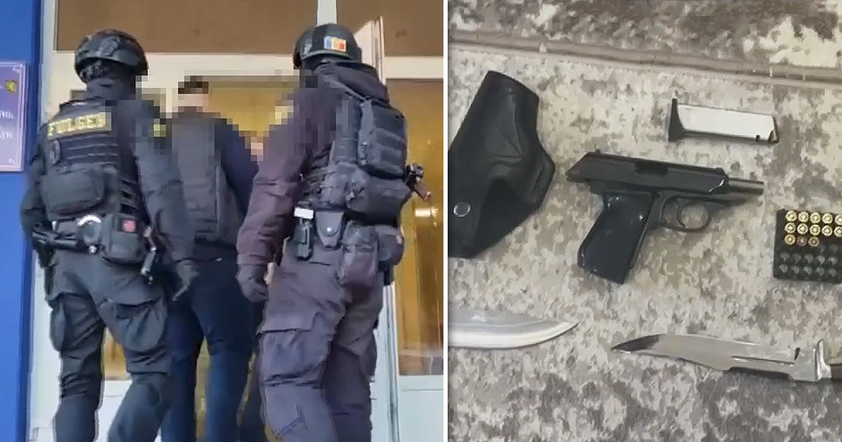 Двое мужчин задержаны по подозрению в шантаже жителя столицы. Коллаж: Point.md