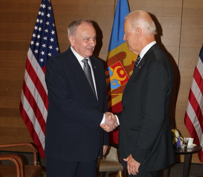 Nicolae Timofti, a avut o întrevedere pe 7 iunie cu vice-președintele Statelor Unite ale Americii, Joe Biden.