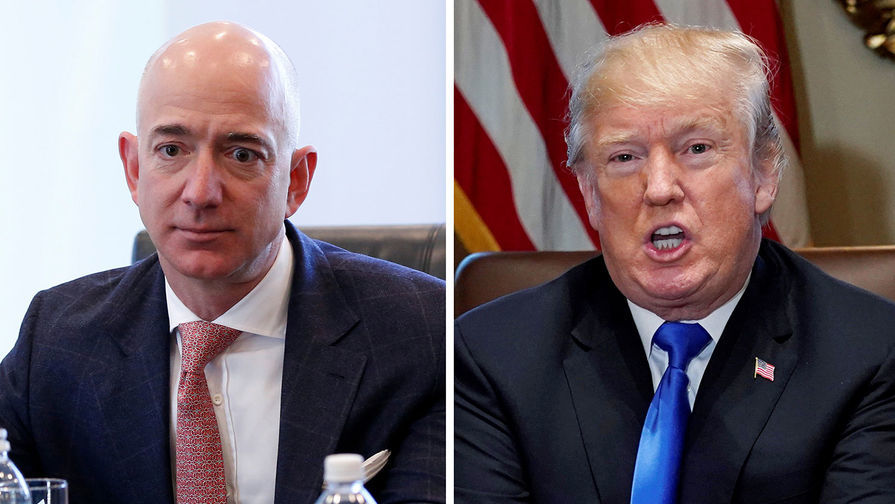 Bloomberg о скандале с главой Amazon и его вражде с президентом США.