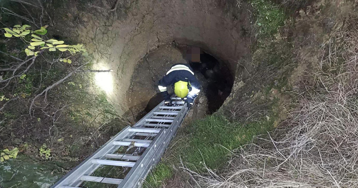Un bărbat nevăzător, salvat după ce a căzut într-o groapă la Căușeni.