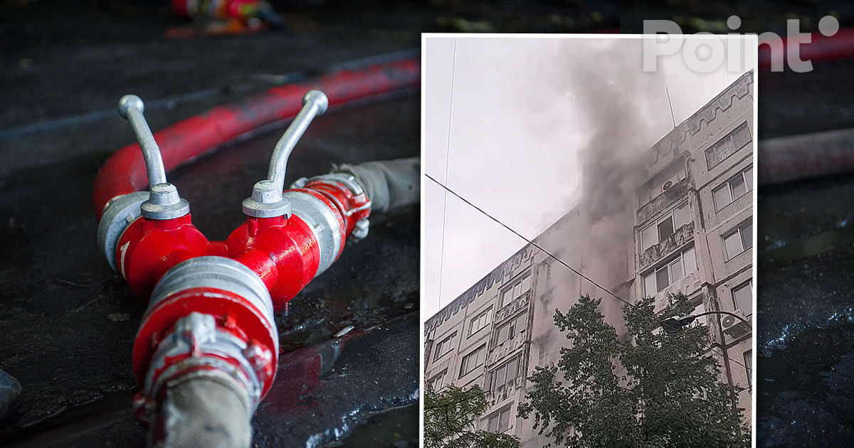 Incendiul de la Telecentru: Patru persoane s-au intoxicat cu monoxid de carbon.