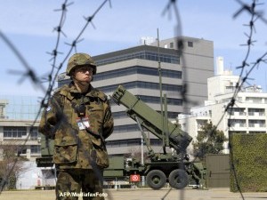 Japonia a instalat rachete de tip Patriot în centrul oraşului Tokyo, împotriva unui eventual tir din partea Coreei de Nord.
