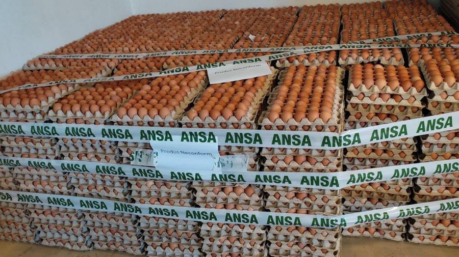 Инспекторы ANSA изъяли  из торговли опасную партию куриных яиц.