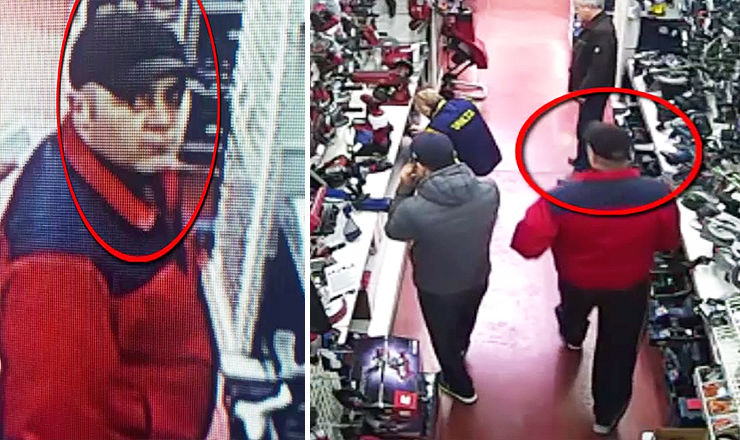 Fapta ruşinoasă a unui bărbat, surprinsă de camere în Capitală. Foto: Point
