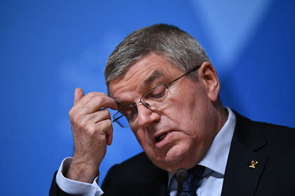 Президент Международного олимпийского комитета (МОК) Томас Бах.