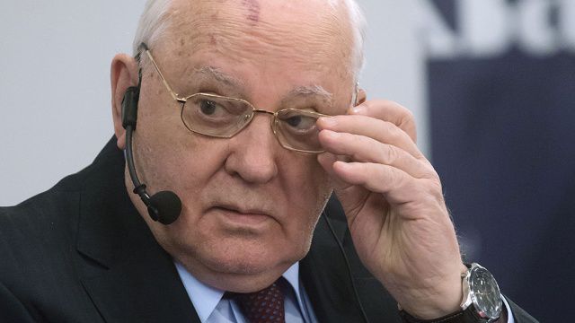 Экс-президент СССР Михаил Горбачев.