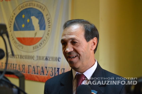 Гагауз намерен "использовать политическую трибуну для защиты интересов и региона".