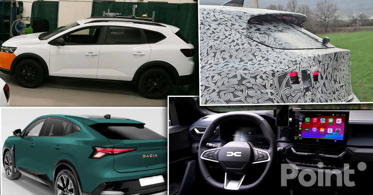 Noul Dacia C-Neo: Stil fastback, motorizare hibridă și asemănări cu Audi și Hyundai.